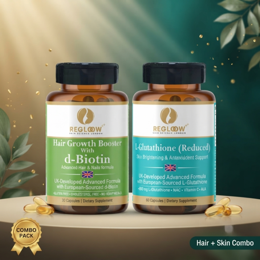 Regloow Combo - Biotin + Glutathione
