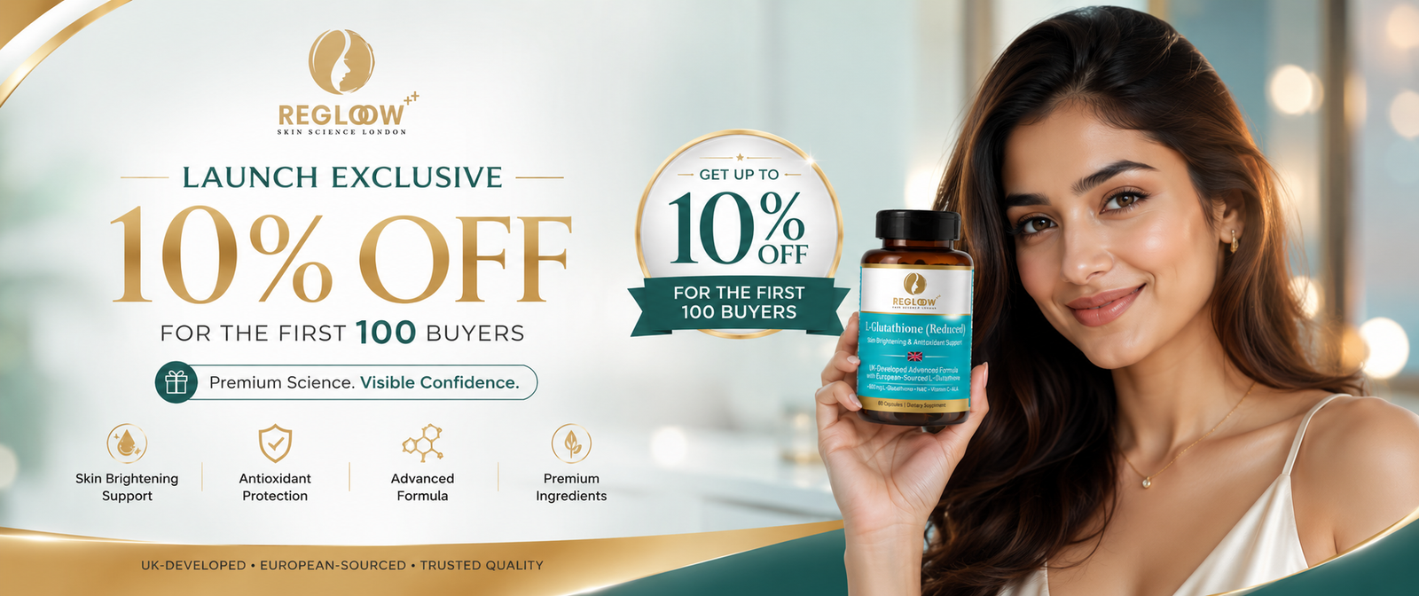 Regloow — Launch Exclusive 10% Off